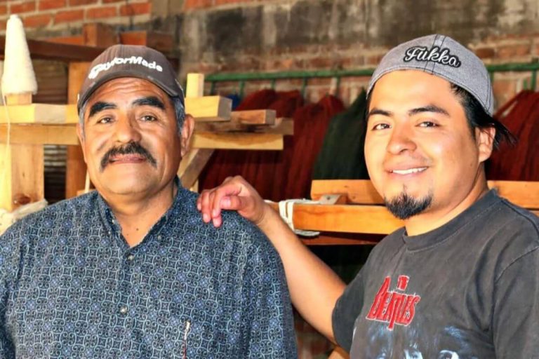 Father and Son Weavers Share Traditions of Zapotec People