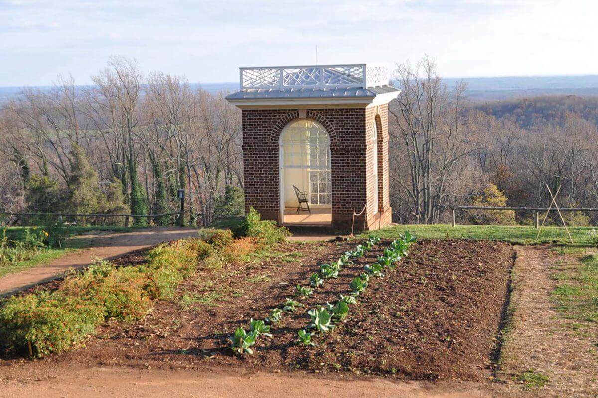 Monticello Plantation Garden Preserves Jefferson's Retreat