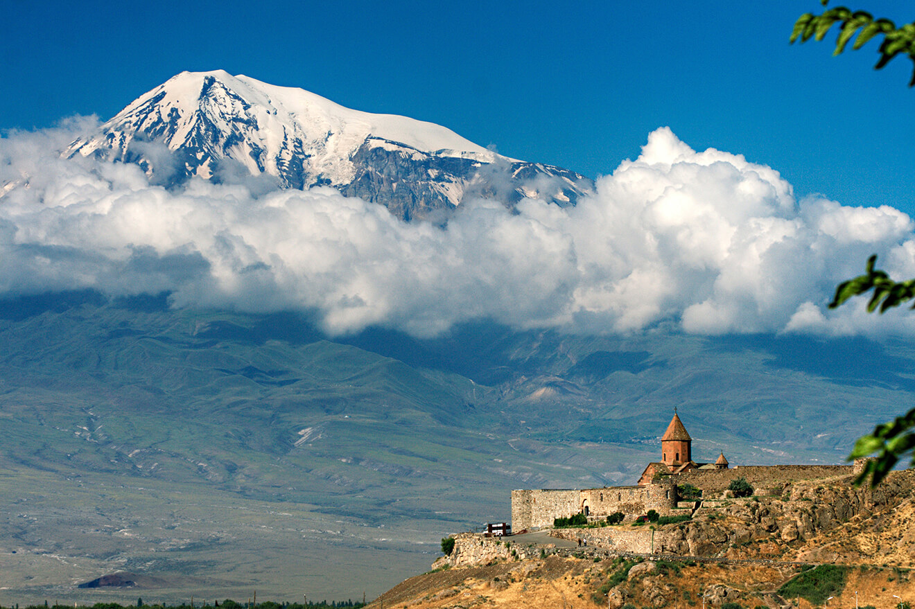 Mount Ararat Near Yerevan