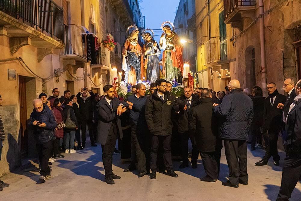 Good Friday Tradition | Processione dei Misteri di Trapani, performed for 300 years, celebrates Easter with parades throughout the week.