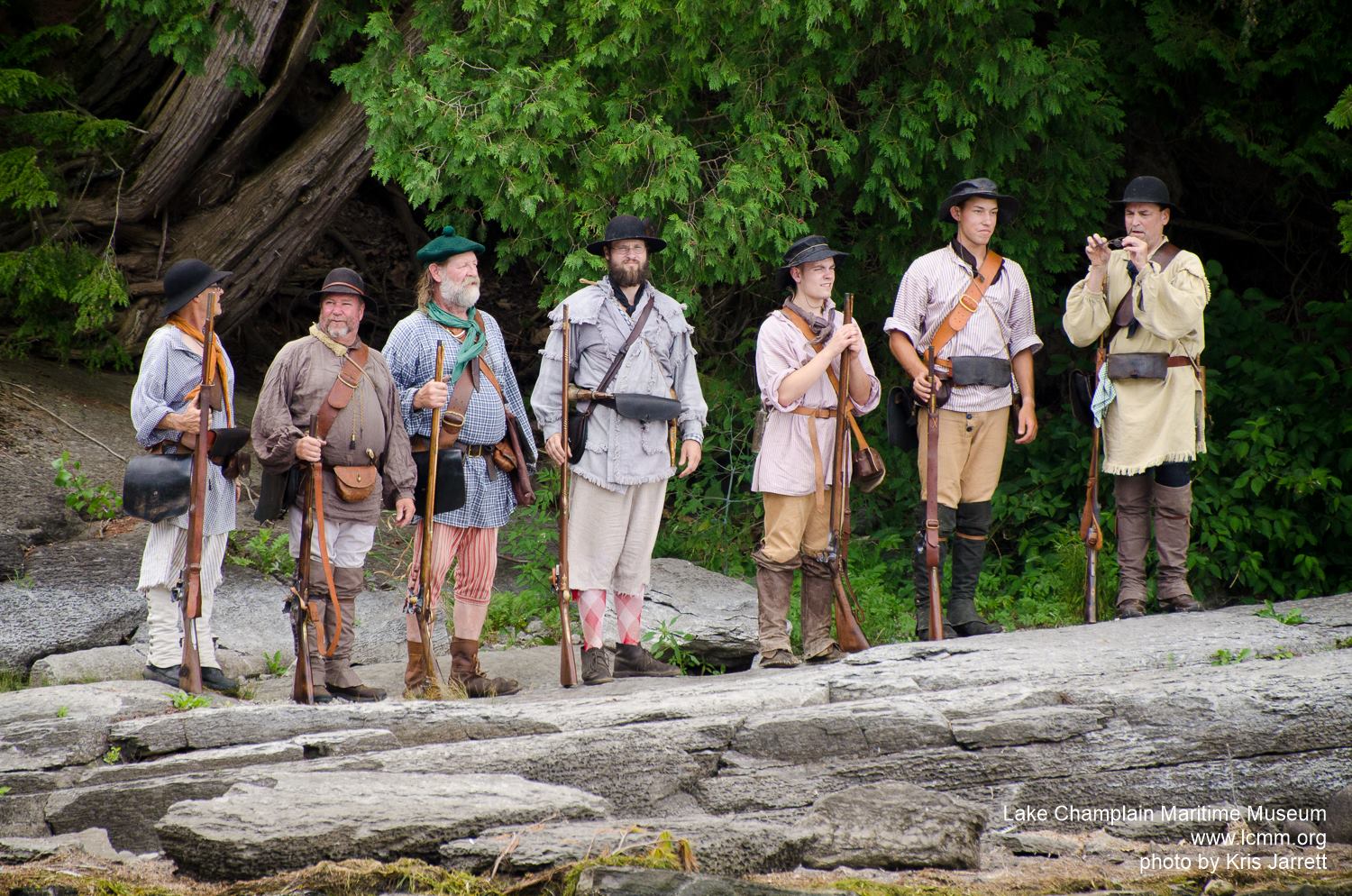 The Lake Champlain Maritime Museum continues to re-enact "Rabble in Arms" that inspired Cipperly as a young girl. Photo: Lake Champlain Maritime Museum