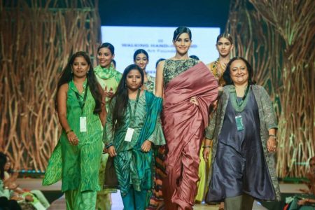 Organic Fabrics Made From Temple Flowers In India