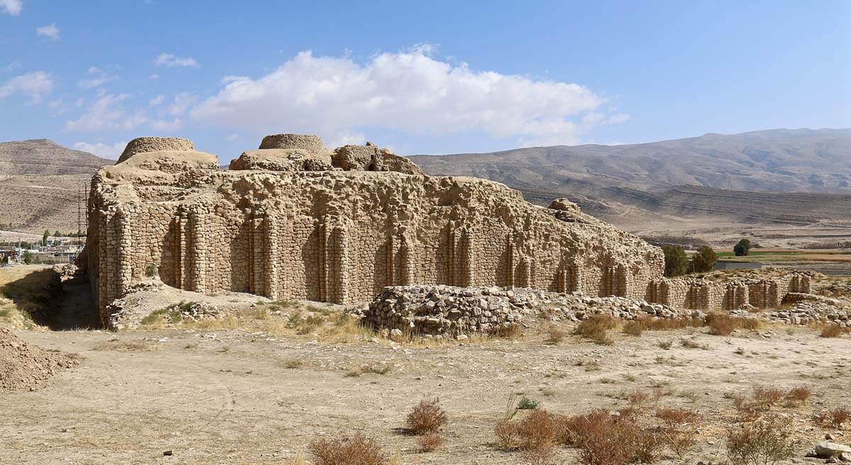 Ardeshir Papakan Palace or Firuzabad fire temple – Fars province - Firuzabad
