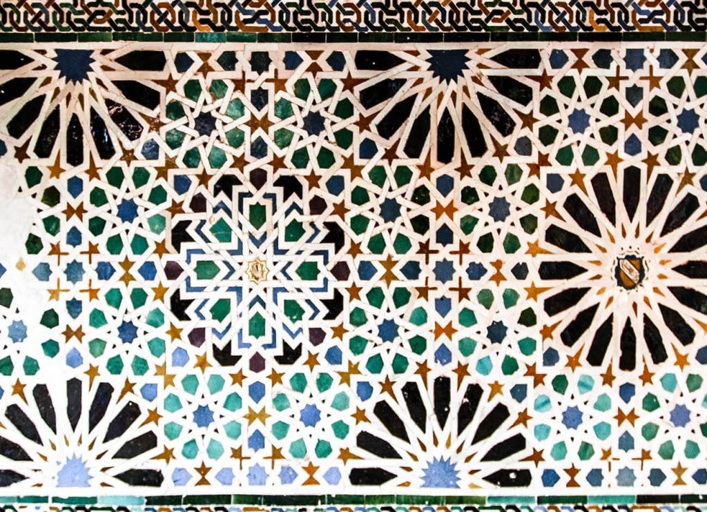 Tile Details Alhambra Granada