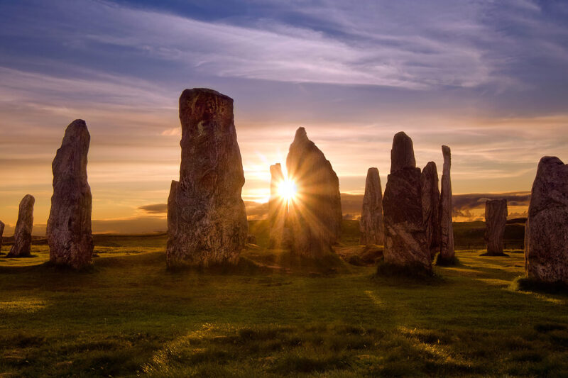 The Calanais Standing Stones Isle of Lewis