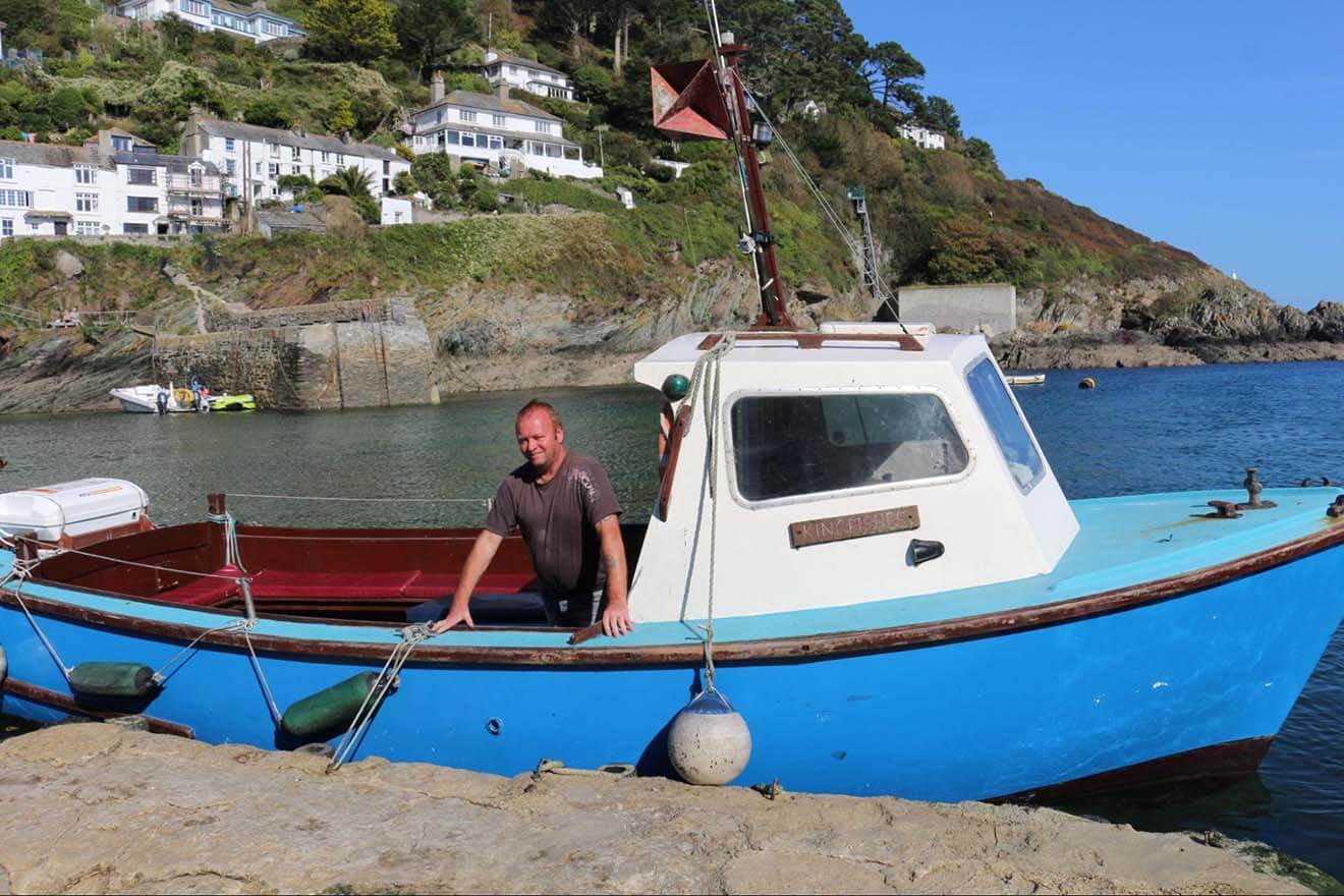 Fishing Villages in Cornwall | Tim Coultis Polperro Fisherman