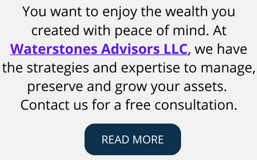 Waterstone Advisors LLC Text Button Ad