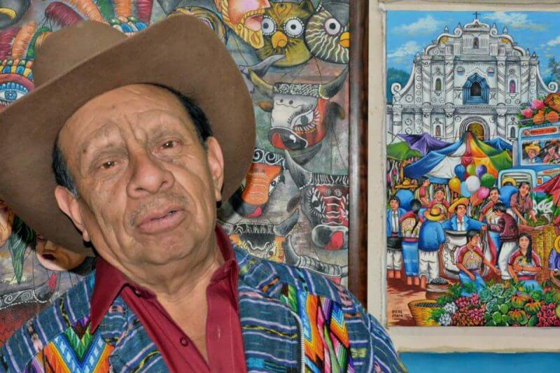 Acclaimed Guatemala Folk Art Painter Reveals Dramatic Life