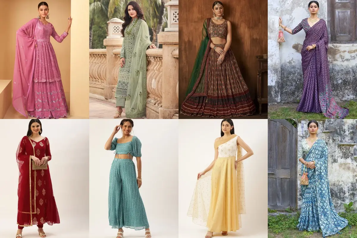 Pr Fashion Launched Latest Trend In Indo-Western Lehenga Choli